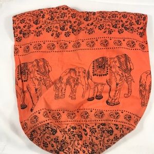 Elephant Bag Hippie Sling Crossbody Hobo Bag NWOT